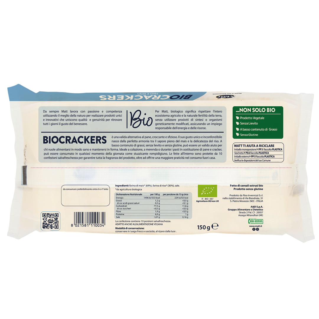 BioCrackers mais e riso