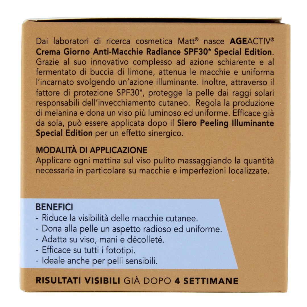 Crema Giorno Schiarente Anti-Macchie SPF30