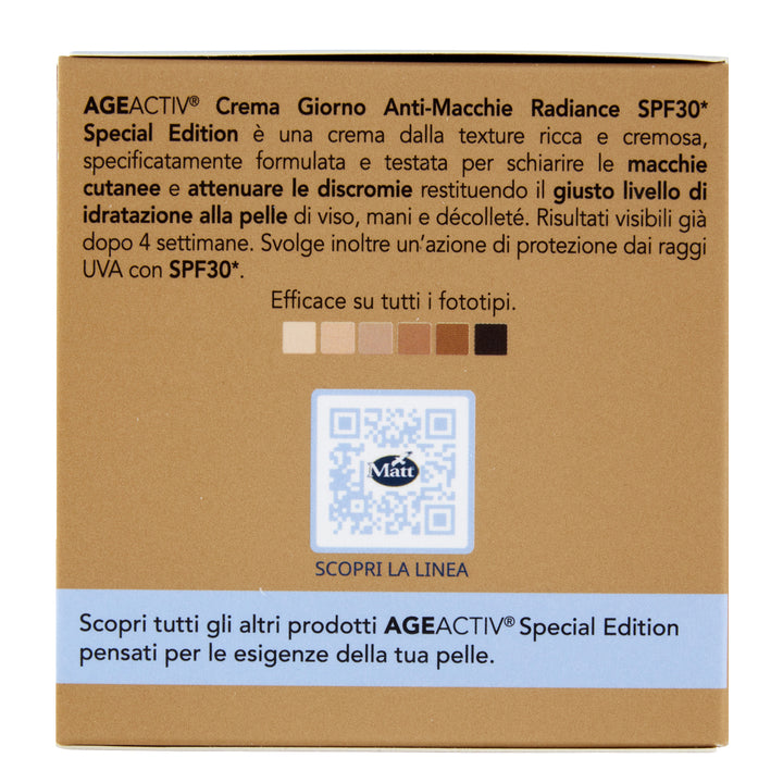 Crema Giorno Schiarente Anti-Macchie SPF30