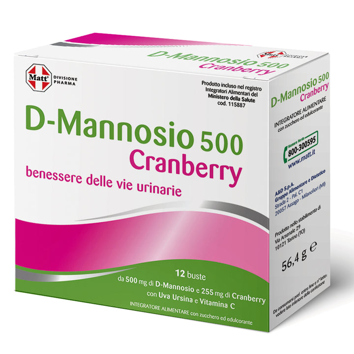 D-Mannose 500 Cranberry 