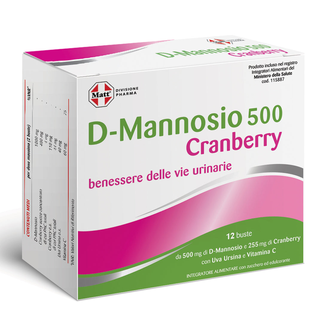 D-Mannosio 500 Cranberry