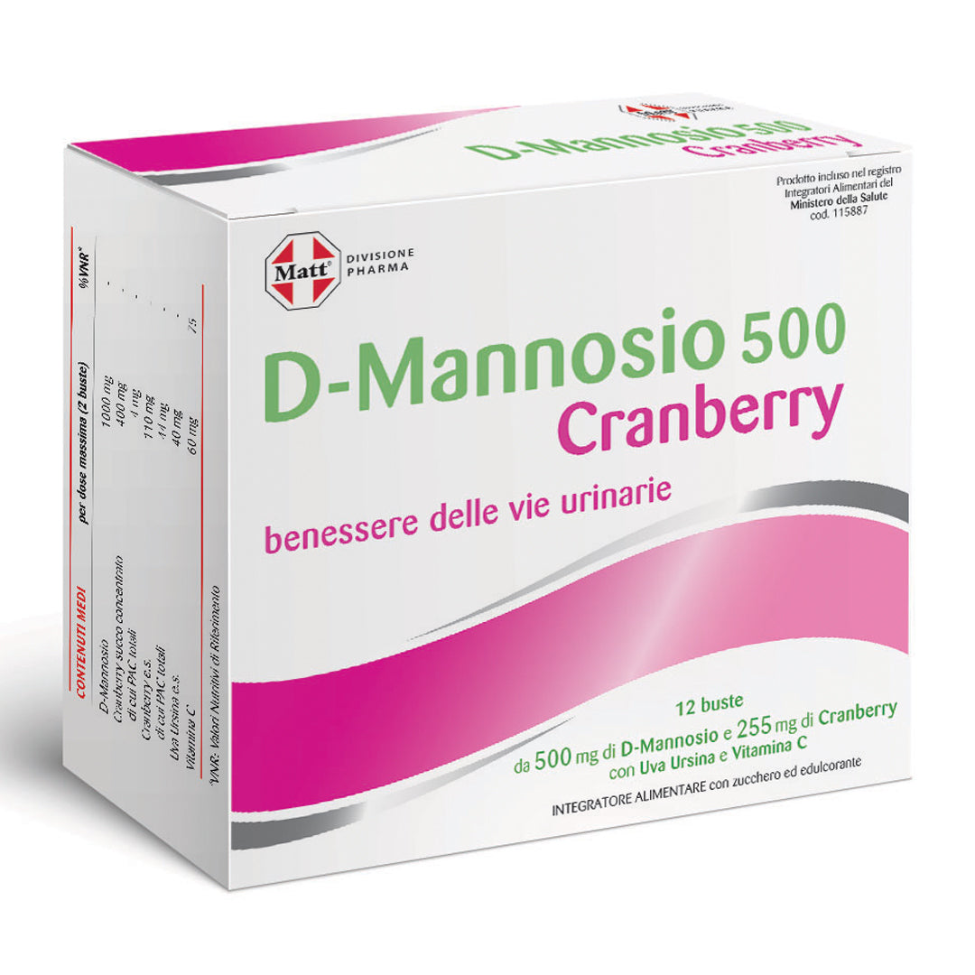 D-Mannosio 500 Cranberry