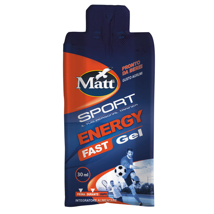 Energy Fast Gel Sport. Gel energetico a rapido assorbimento