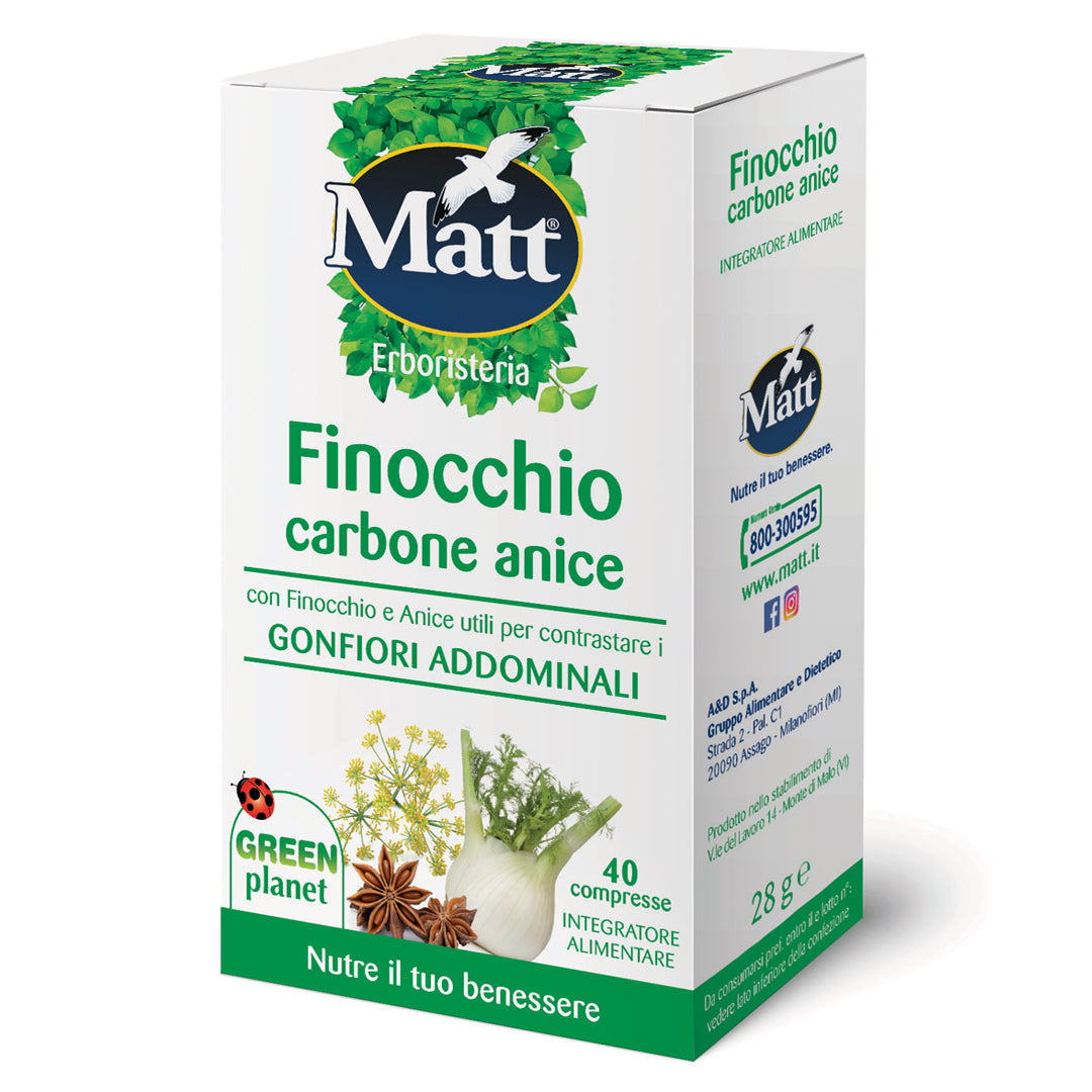 Finocchio carbone anice