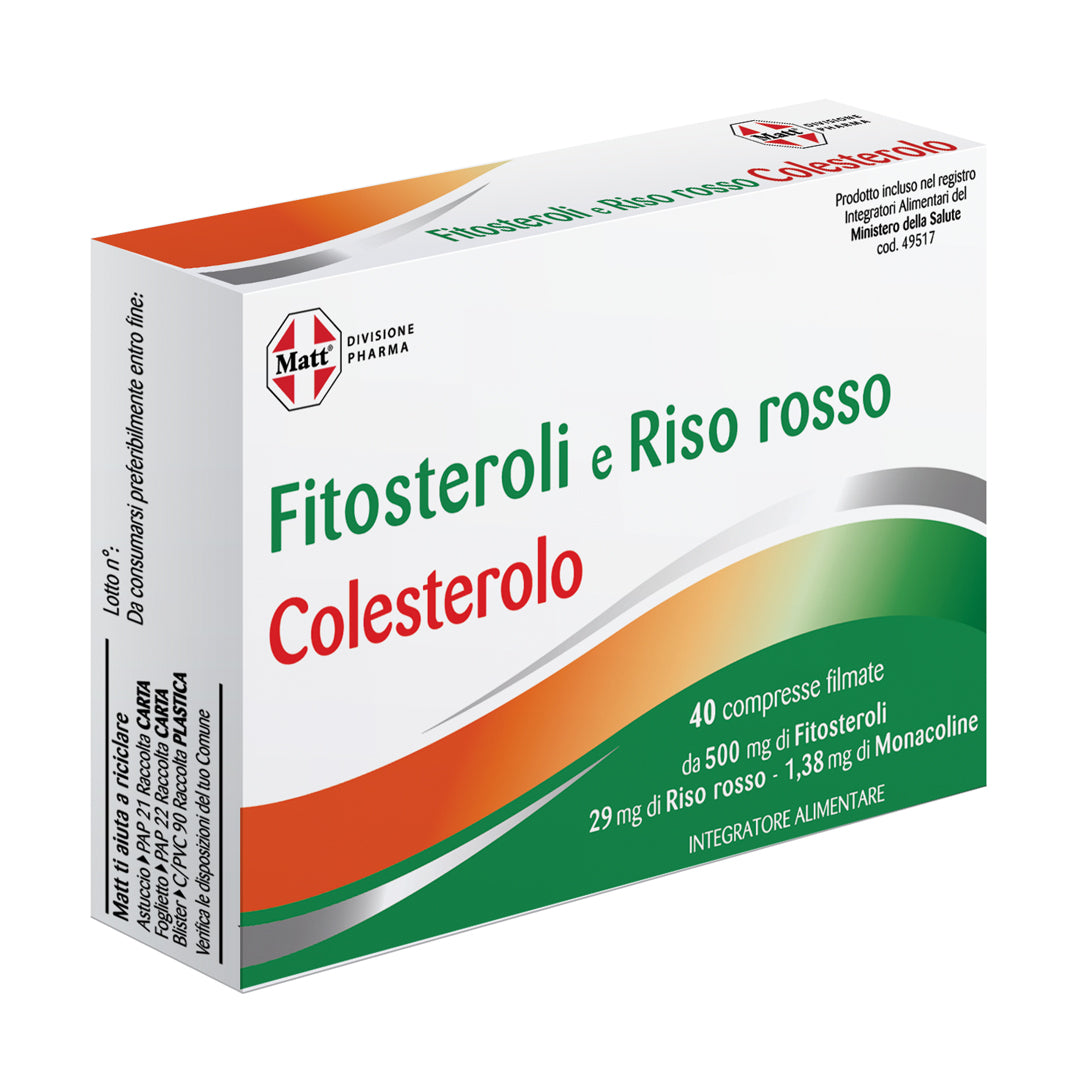 Fitosteroli e Riso rosso