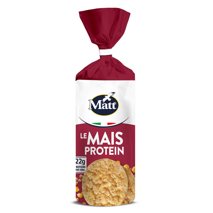 Le Mais Protein. Gallette di mais ricche di proteine