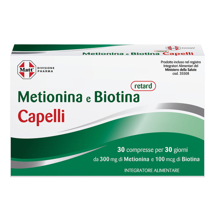 Metionina e Biotina retard Capelli