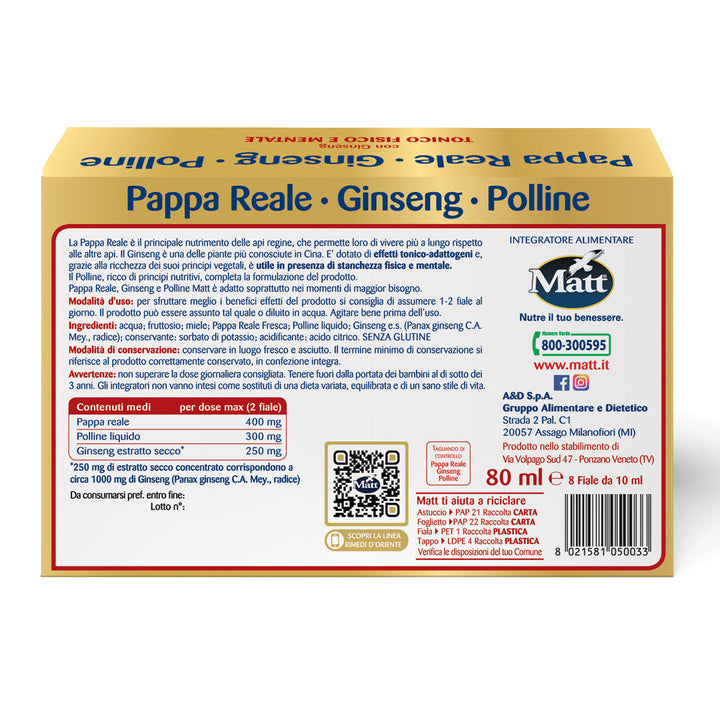 Pappa Reale Ginseng Polline