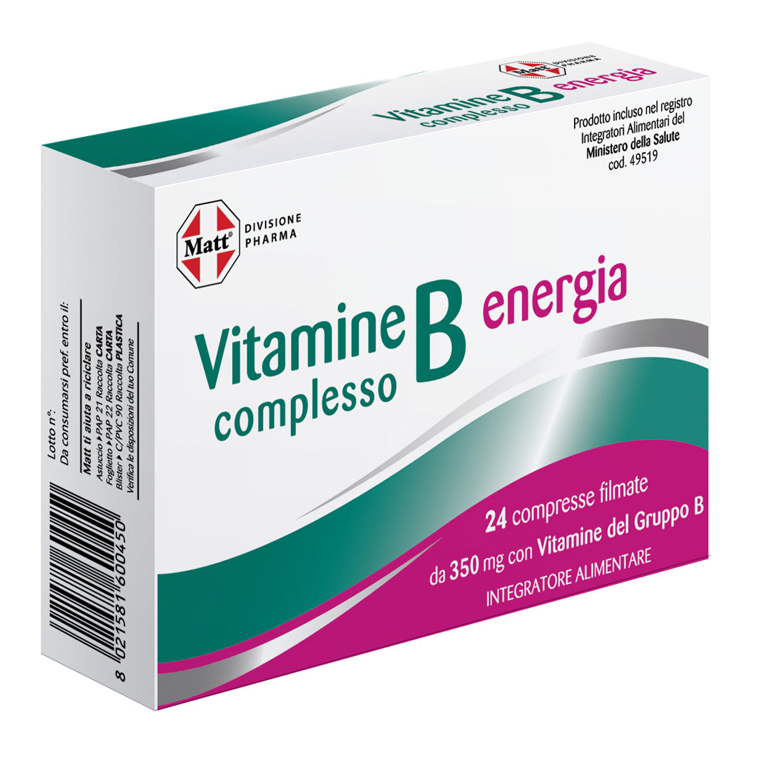  Vitamine Complesso B, lato destro