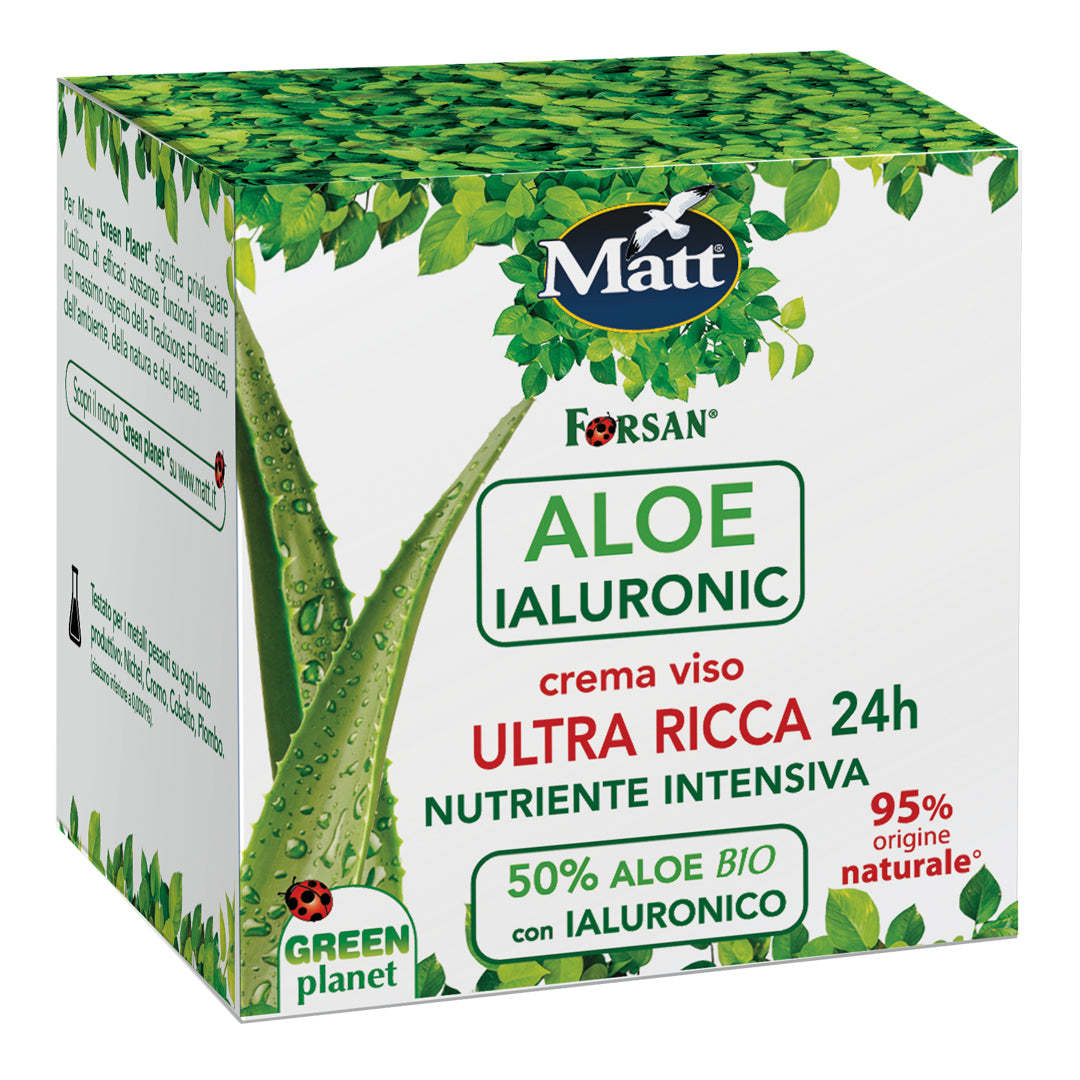 Aloe Ialuronic Crema Viso Ultra Ricca 24h