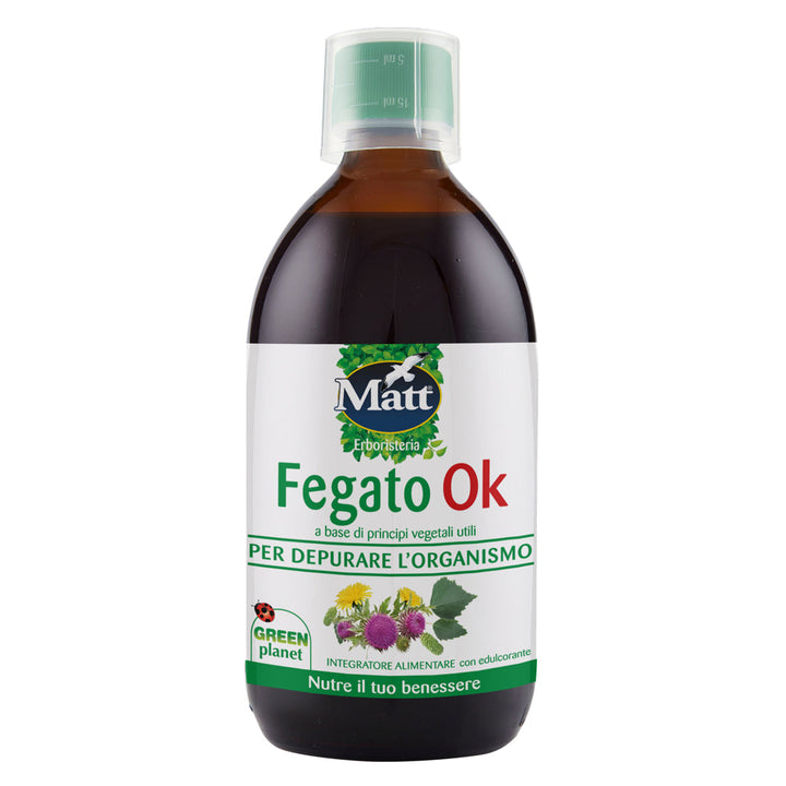 Fegato Ok. Integratore per depurare l'organismo naturalmente