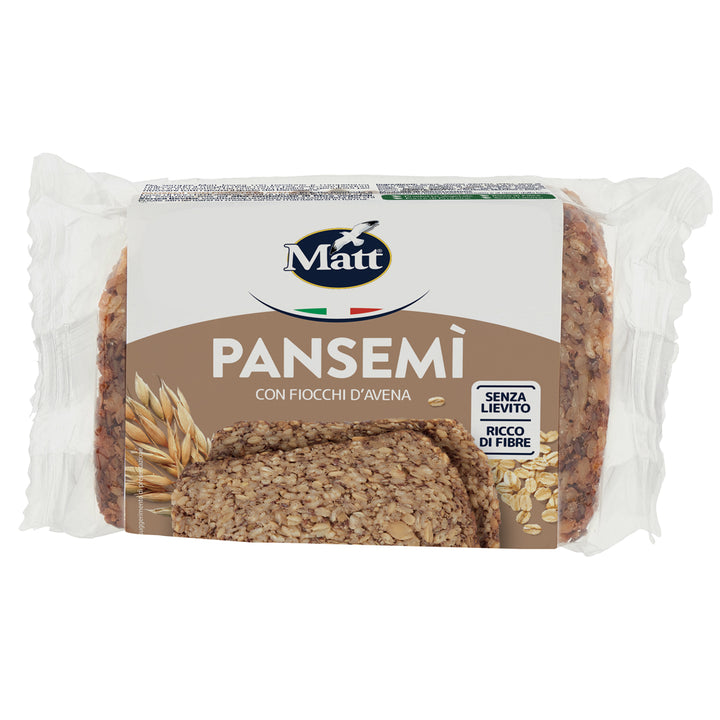 Pansemì con fiocchi di avena